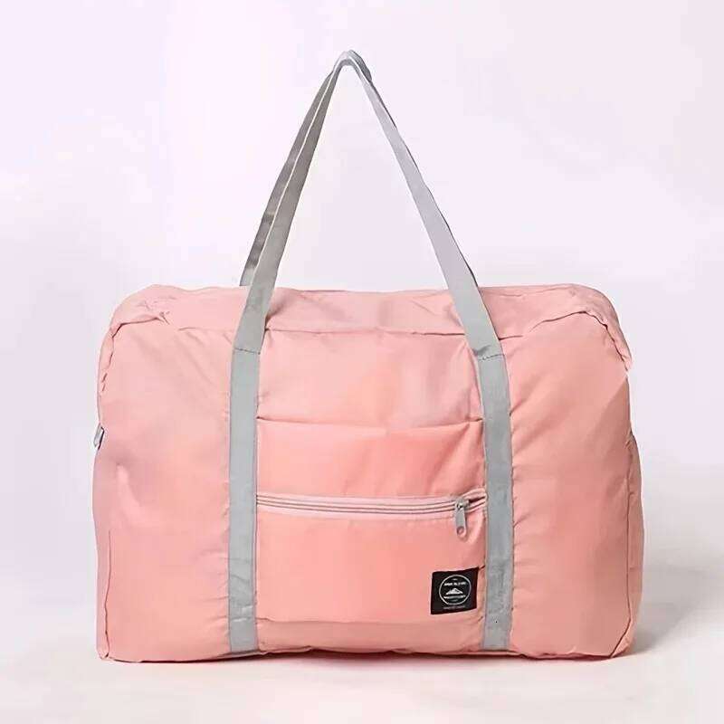 Portable lightweight travel luggage large capacity sports and fitness bag, foldable handheld boarding bag Y260225