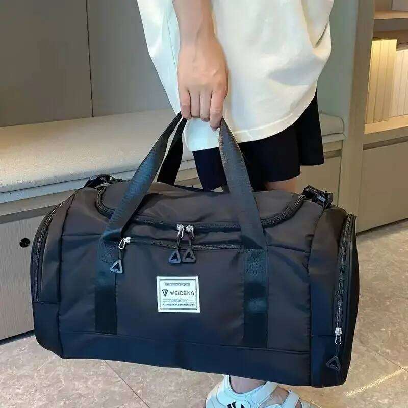 Wet Dry Separation Lightweight Travel Large Capacity Multifunction Storage with Shoes Compartment Outdoor Shoulder Bag Y260225