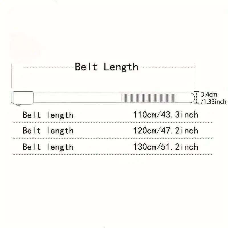 2-Pack Men's Business Pin Buckle Belts | Daily Commute Style & Festival Gift Set, Genuine Leather Y260225