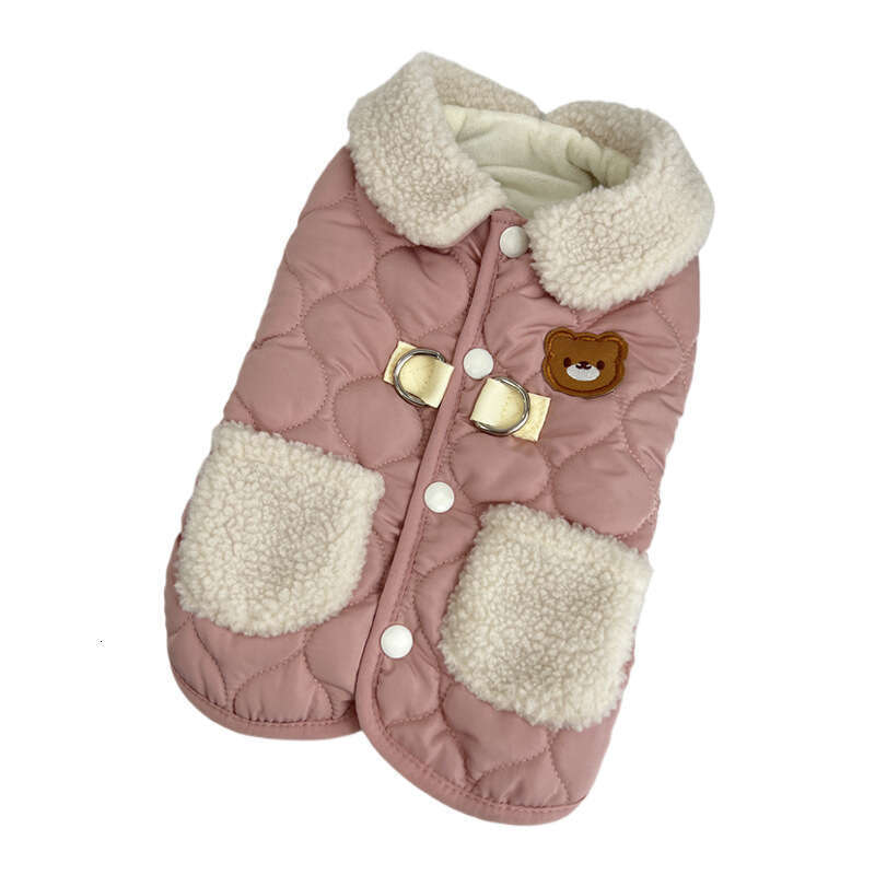 Famous brand Cross Border Vest Style Cute Small Dog Winter Puppy Teddy Spring Autumn Pet Cotton Clothes pupakaIK