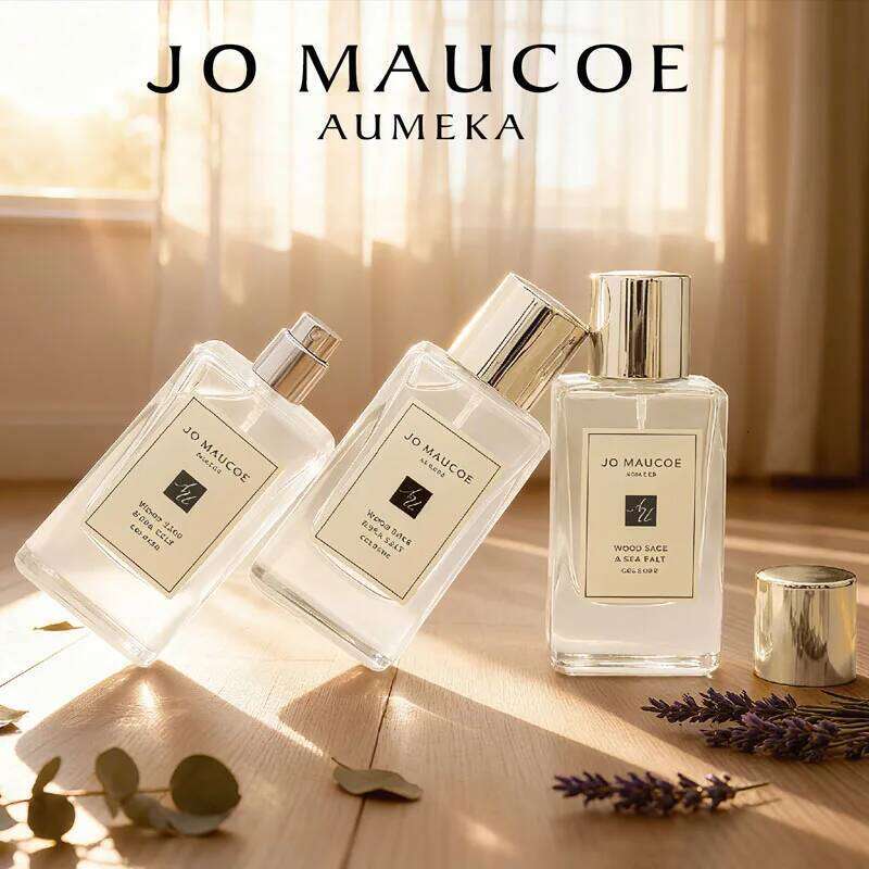 AUMEKA Wood Sage & Sea Salt cologne Unisex Perfume Luxury Long Lasting Aromatic Spray Makeup Gift For Men Women 65ml 26Y0225