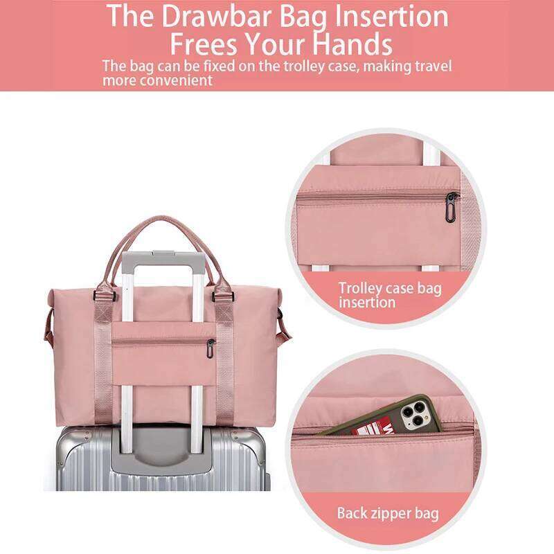 Large Capacity Fashion For Unisex Weekend Handle Bag Travel Carry on Bags Sports Y260225