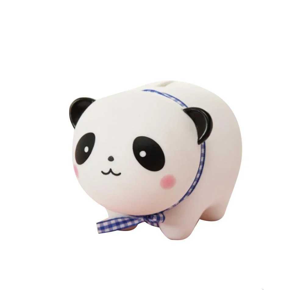 Cute Animal Piggy Bank Household Cartoon Koala Panda Pig Rabbit Money Box Small Soft Saving Pot Gift for Kids Adults Home Decor H260225