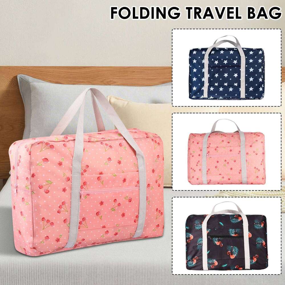 Travel Duffel Portable Large Capacity Carry On Waterproof Sports and Fitness Bag Household Clothing Storage Organization Y260225