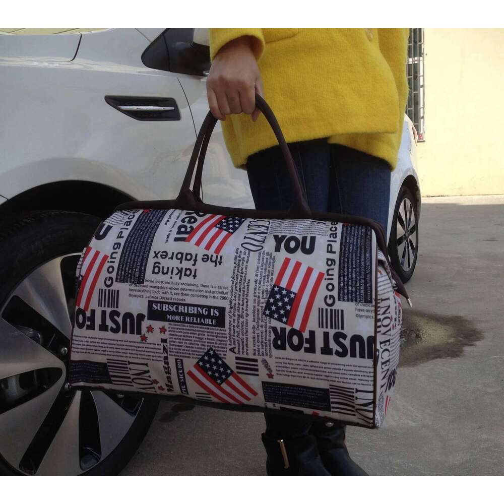 Casual Waterproof Travel Duffle Bags Folding Bag Female Traveling HandBag Large Capacity Storage Packaging Cube Baggage Tote Y260225