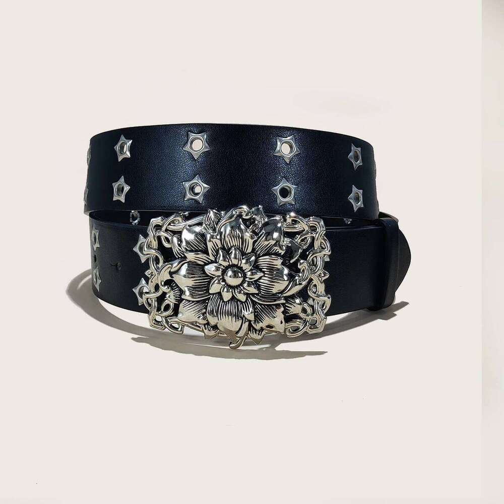 New men's retro western Cowboy style fashion alloy buckle leather For Women high-end luxury brands jeans belt Perfect Gift Y260225