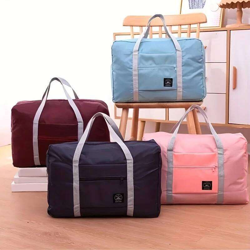 1pcUltra-Lightweight Portable Travel Foldable Bag-Spacious Duffle for Multifunction Use- Ideal Handbag,Luggage Storage Solution Y260225