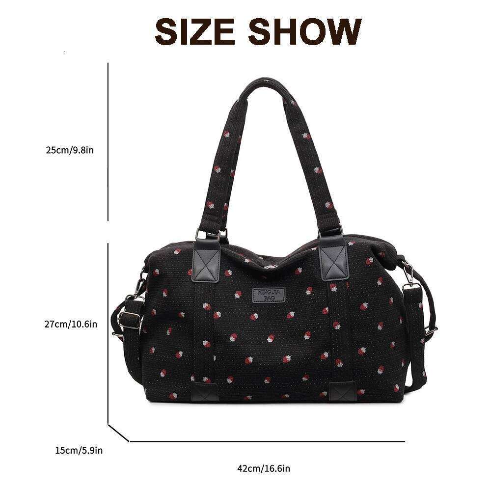 Tote for Women Large Bag Waterproof Lightweight Carry On Personal Item Shoulder Handbag Travel Duffel Y260225