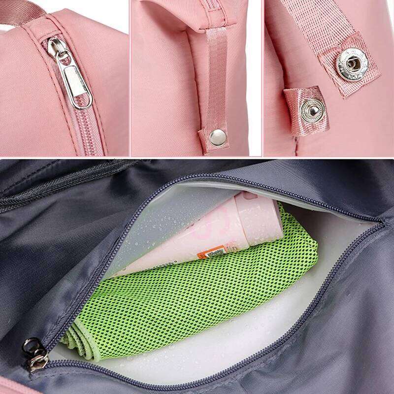 Extendable Women's Large Capacity Storage Luggage Dry and Wet Separation Fitness Handbag Travel Bag Y260225