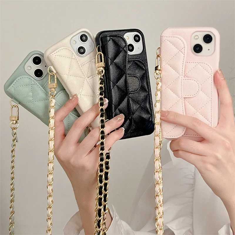 Crossbody Lanyard PU Leather Wallet Phone Case with Card Holder Shockproof Cover for iPhone 1117 Pro Max PlusT260225