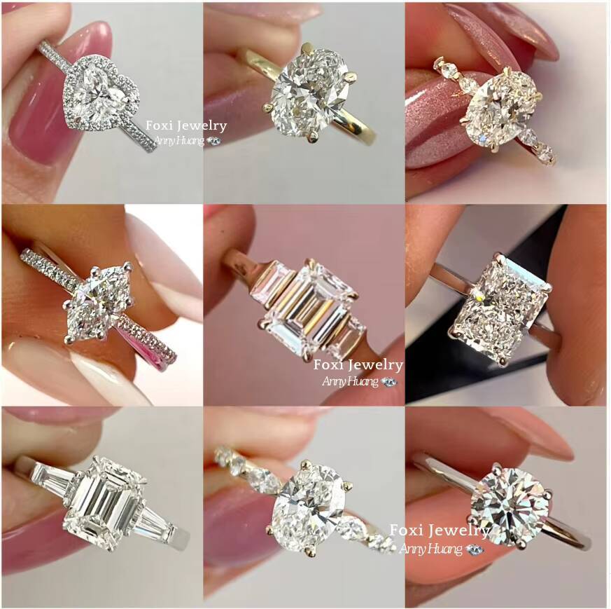 Sparkling 5 Ct Pear Cut Lab Diamond Solitaire Ring Certified D/VVS1 Prong Set Solid 14k Gold Diamond Engagement Rings