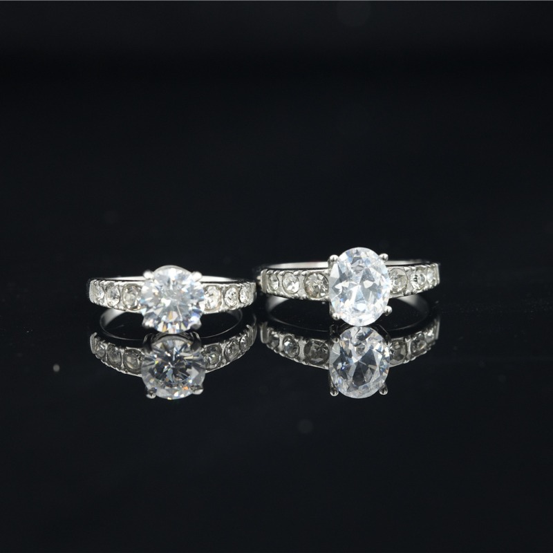 Classic Moissanite Engagement Ring Women Minimalist Niche Design Fashion Wedding Band Fine Jewelry For Ladies Showcase Elegance