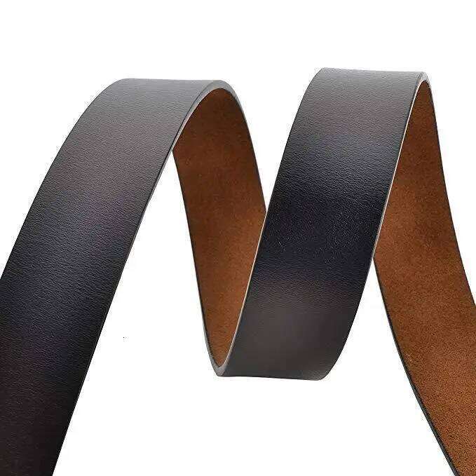 105 125 130 140 150 160 170cm Genuine cowhide Men Belt High Quality Waist Large Size Luxury Designer Belts Pair with black jeans Y260225