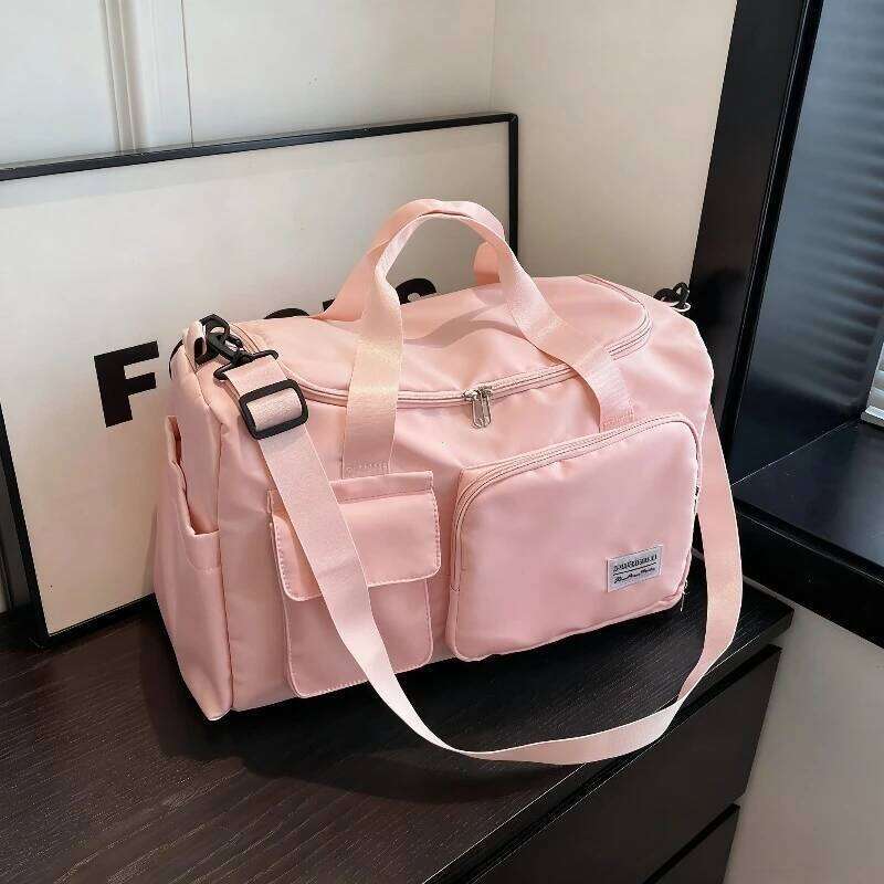Sports Gym Dry Wet Handbags For Women Female Swimming Shoulder Crossbody Fitness Outdoor Travel Bag Weekender Duffel Y260225