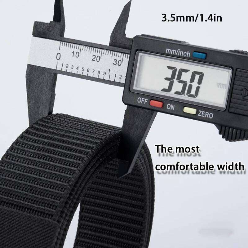 Tactical Canvas With Alloy Automatic Buckle For Men's Outdoor Casual Wear Business Belt And Father's Gifts Y260225