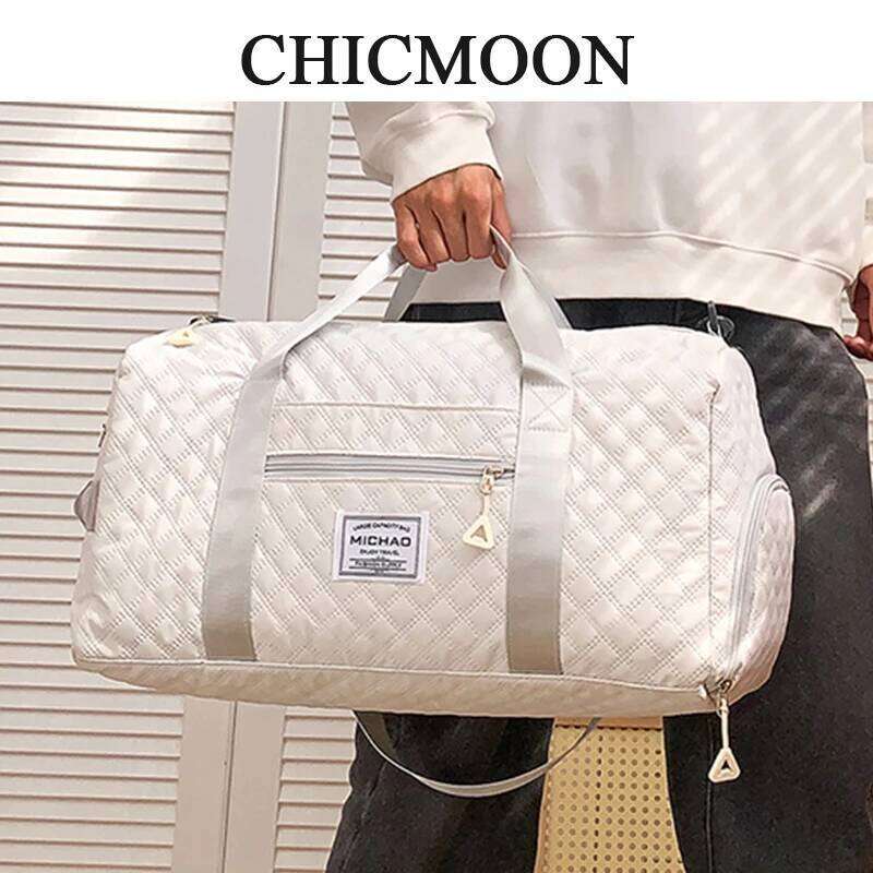 bag Travel Sport Duffle Gym Waterproof Carry On Bag Large Capacity Overnight Bags for Women Y260225