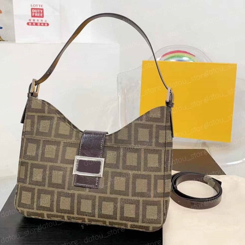 Designer Baguette Bag Fashion Shoulder Bags Men Women Handbag Luxury Canvas Underarm Bags Luxury Cross Body Vintage Women Shoulder Bag