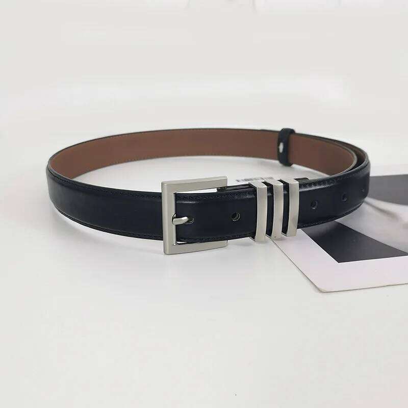 Fashion Unisex cowhide Real leather belt For Men High-end Luxury Brands Wide Male Desiner Women's Punk Gothic Jeans Belt Y260225