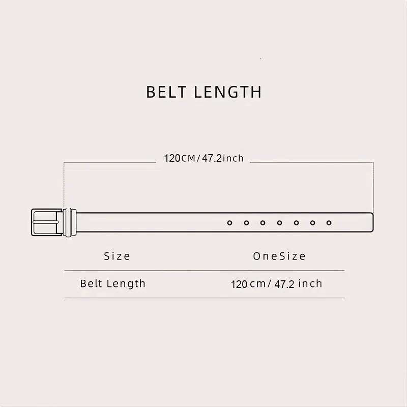 Casual Business Alloy Buckle Double-Sided Wearable Men'S High-End Trendy Belt, Gift For Boyfriend And Dad Y260225