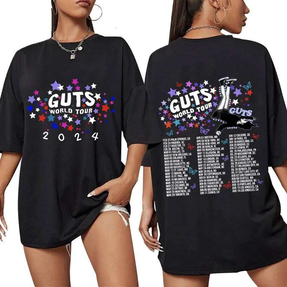 2025 Olivia Male Female Rodrigo Singer Cotton Clothes Fashion Short Sleeve O Neck Tees Unique Men Clothing Shirts Graphic Tee C260225