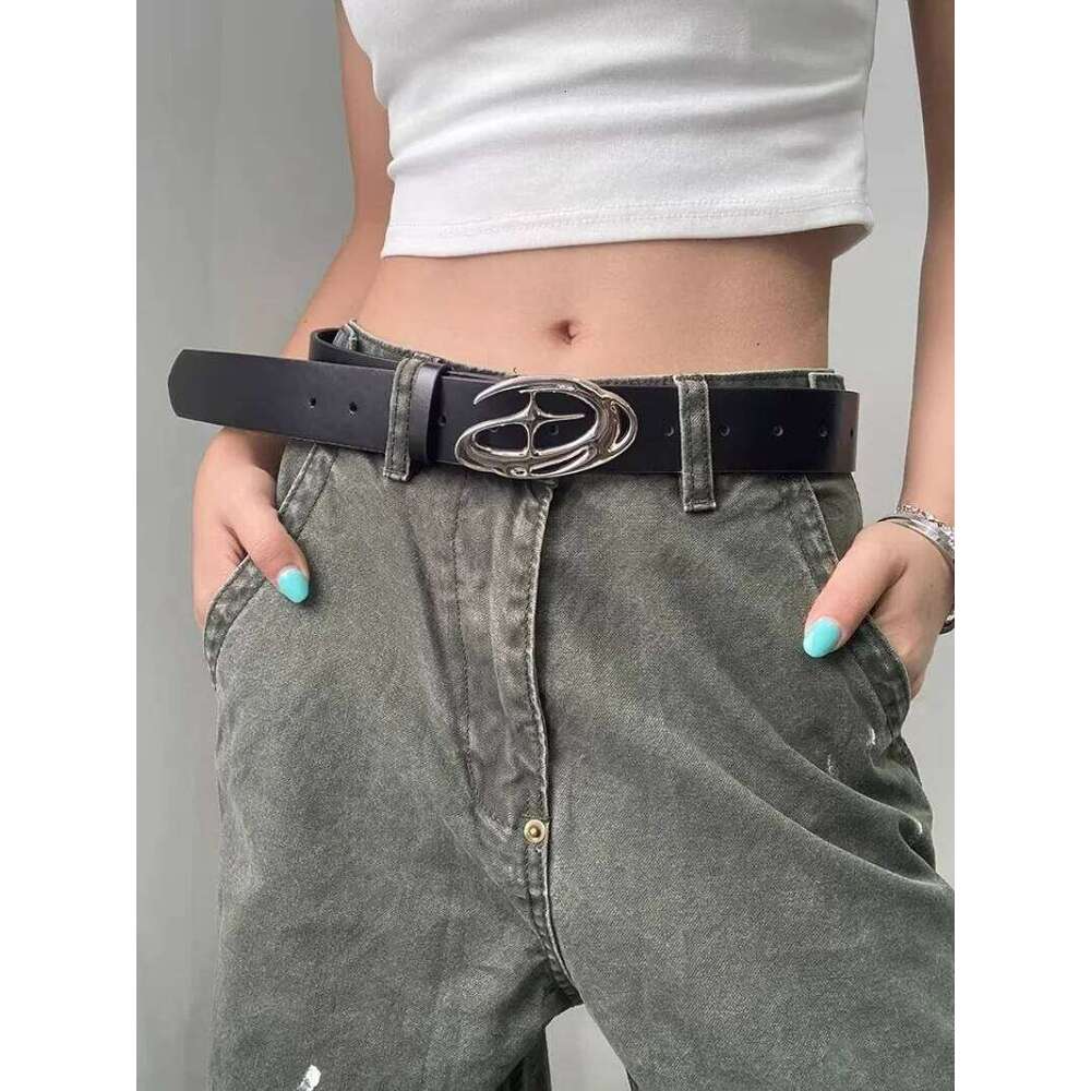 Unisex Buckle Vintage Gothic Y2K Belt Men Women Street Punk PU Leather Designer Waistband for Jeans Pants Decor Y260225