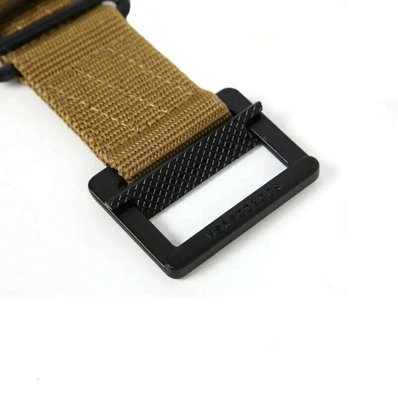 1pc Nylon Tactical Belt Multifunction Military Training Canvas Outdoor Sport Hunting and Fishing Casual Belts Y260225