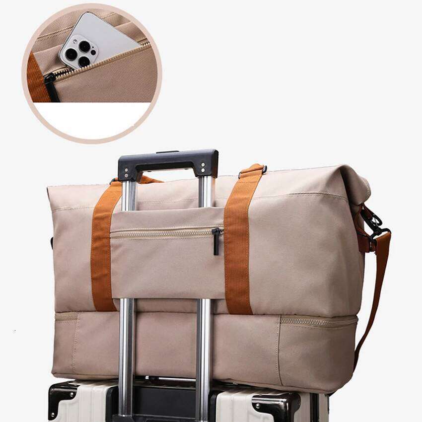 New 2 pieces Set Travel Clothes Storage Water-proof Good Quality Luggage Suitcase Organizer Large Capacity Trip Bag Y260225