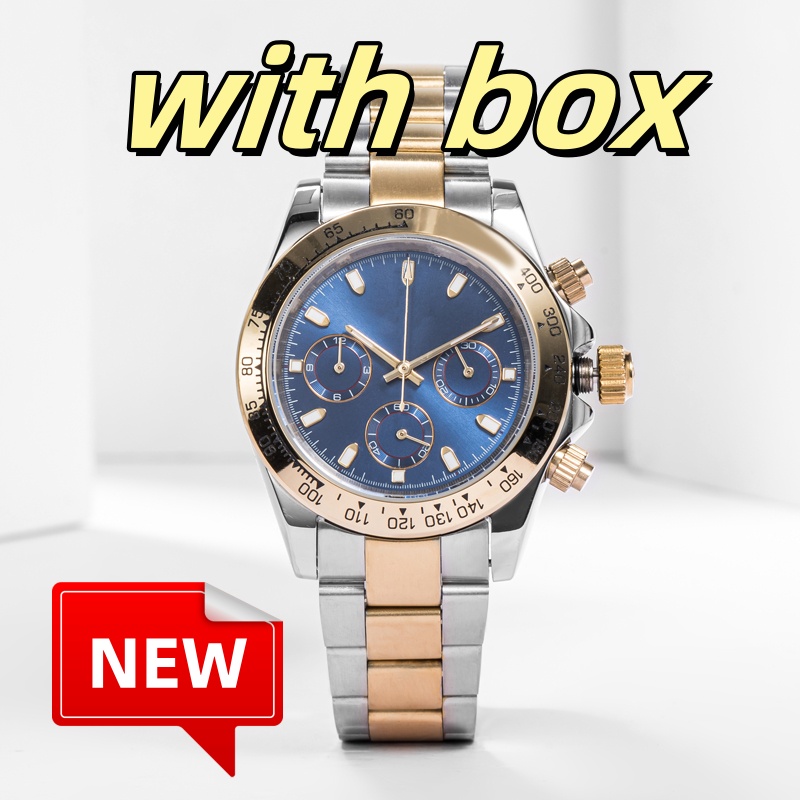 mens leisure designer watch watchs man automatic watch mechanical watch 41mm waterproof all stainless steel with box watches