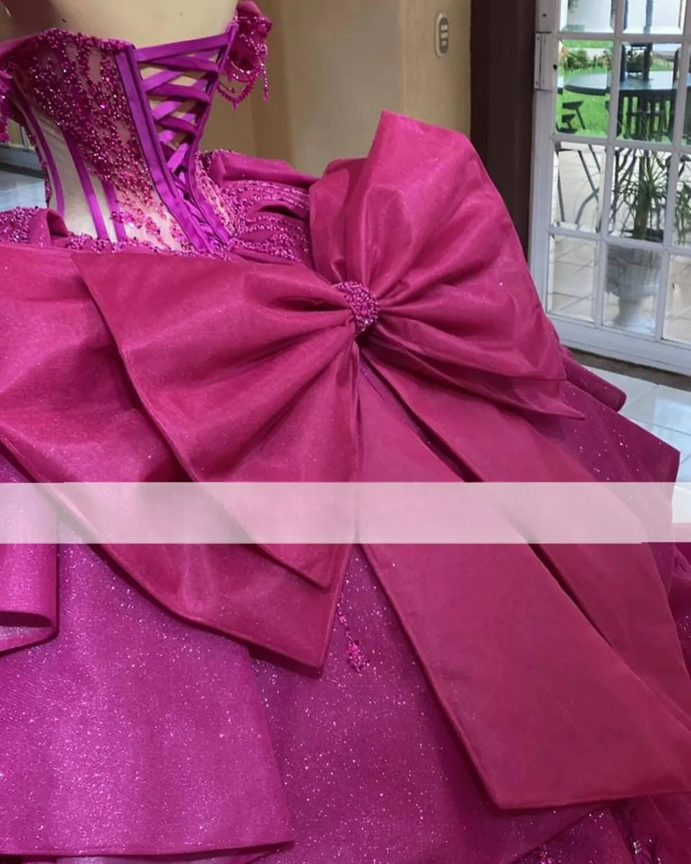 Stunning Purple Quinceanera Dresses Off The Shoulder Sweet 16 Party Dress Lace Applique Vestidos De 15 Anos D0306