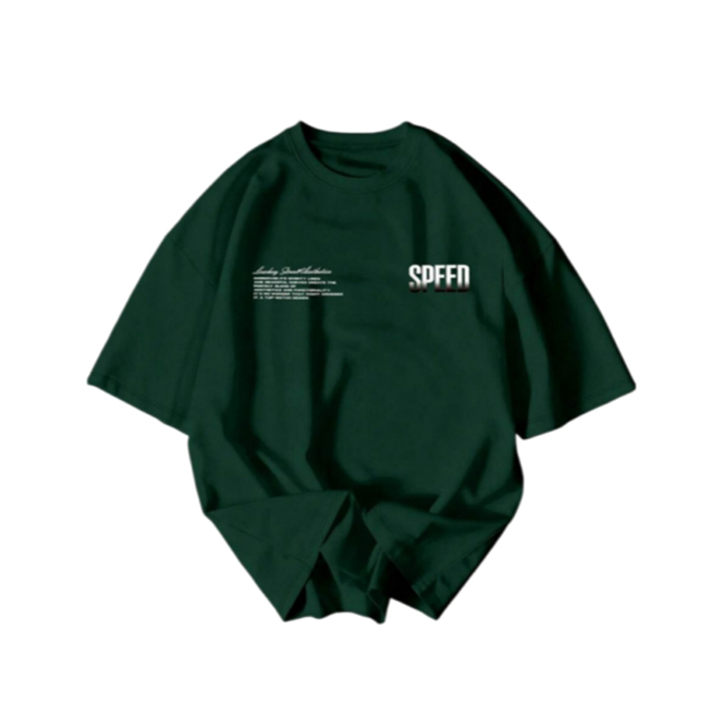 Summer Men's Racing-themed Street T-shirt Featuring Sports Elements Stylish Youthful Activities Round Neck Soft Cotton