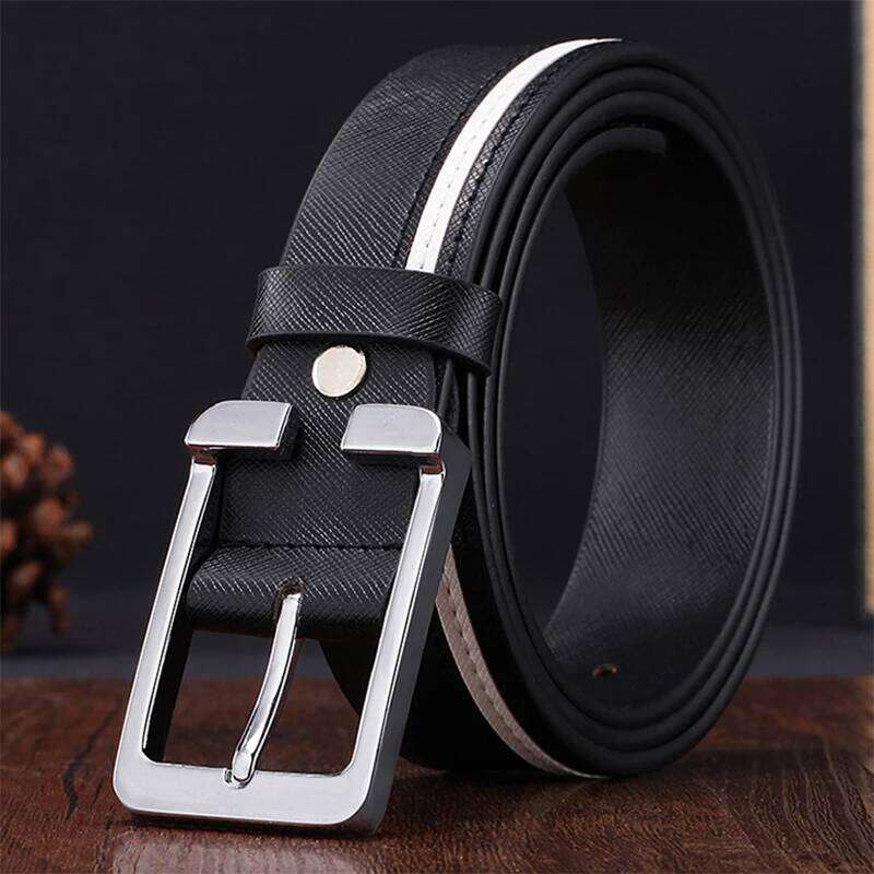 Men s High Quality Belt Men Male Genuine Leather Strap Luxury Pin Buckle Fancy Vintage Jeans Free Shipping Y260225