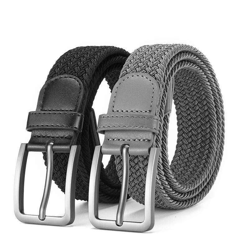 Fashionable Elastic Braided Personality Trendy Men's Tactical Outdoor Adventure Multifunctional Belt Y260225