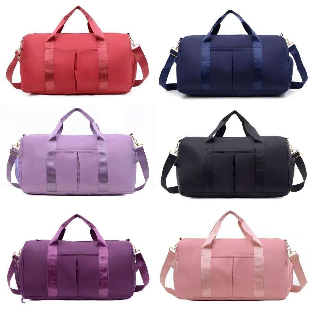 Oxford Travel Luggage Multi-functional Short Distance Nylon Duffle Bag Multi Layered with Shoe Compartment Y260225