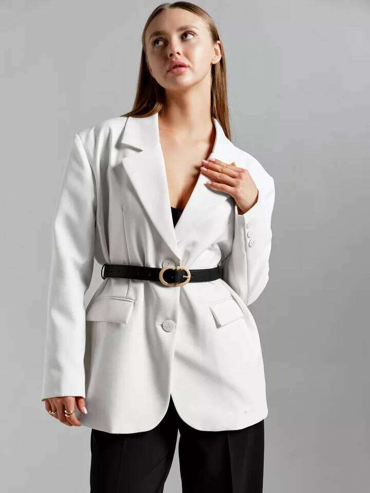 1pc New Women's belt fashion trend alloy needle buckle shape simple PU leather decorative waistband students daily casual wear Y260225