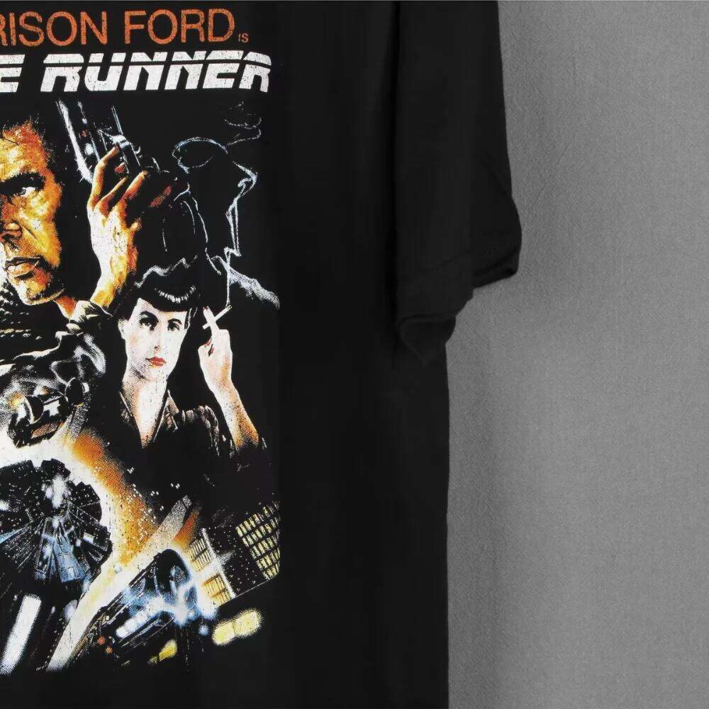 Blade Runner Cyberpunk Movie Rachel Decker Men's Loose Short sleeved Printed Shirt unisex Top T-shirt C260225