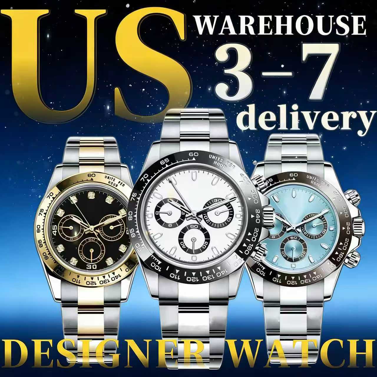 men watches stainless steel strap 2813 mechanical movement watches designer watch luminous watch sapphire with box