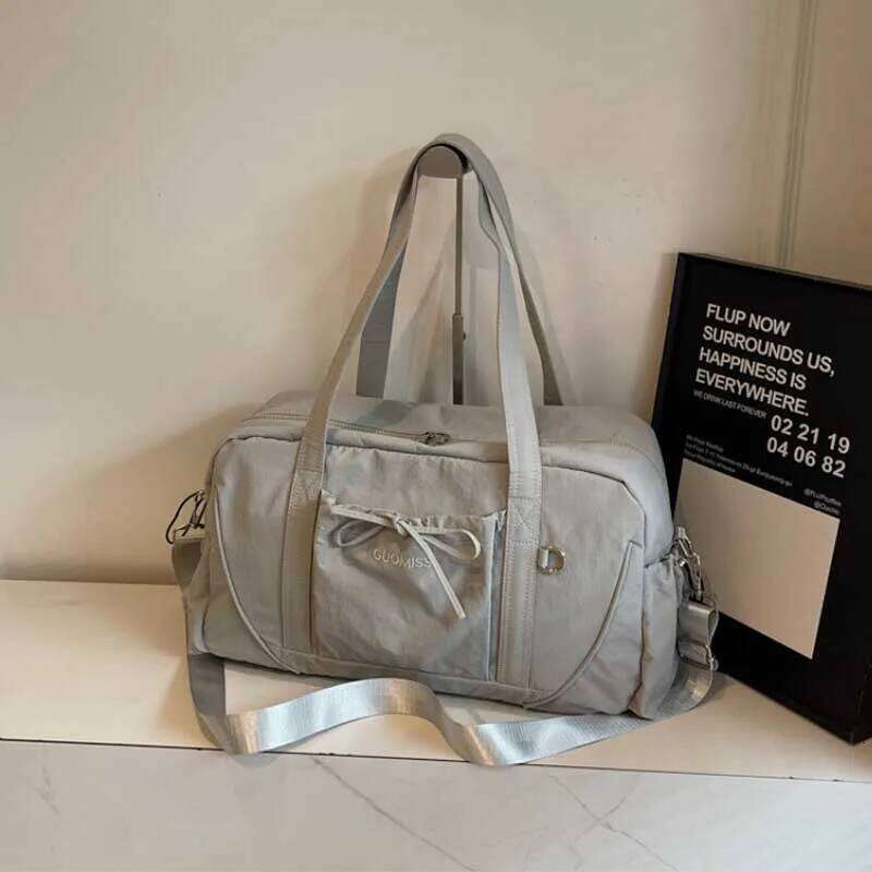 New Large Capacity Shoulder Portable Luggage Travel Storage Bag Boarding Sports Fitness Bags for Women Y260225