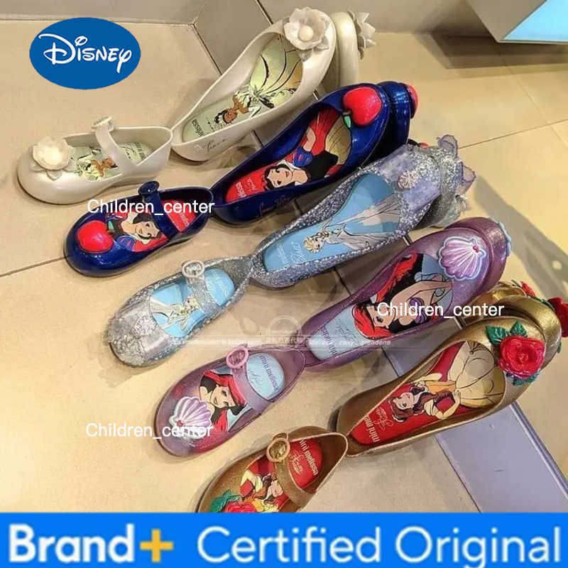 Disney girls frozen princess cute Sandals shoes non-slip soft bottom sports shoes for girl gift H260226