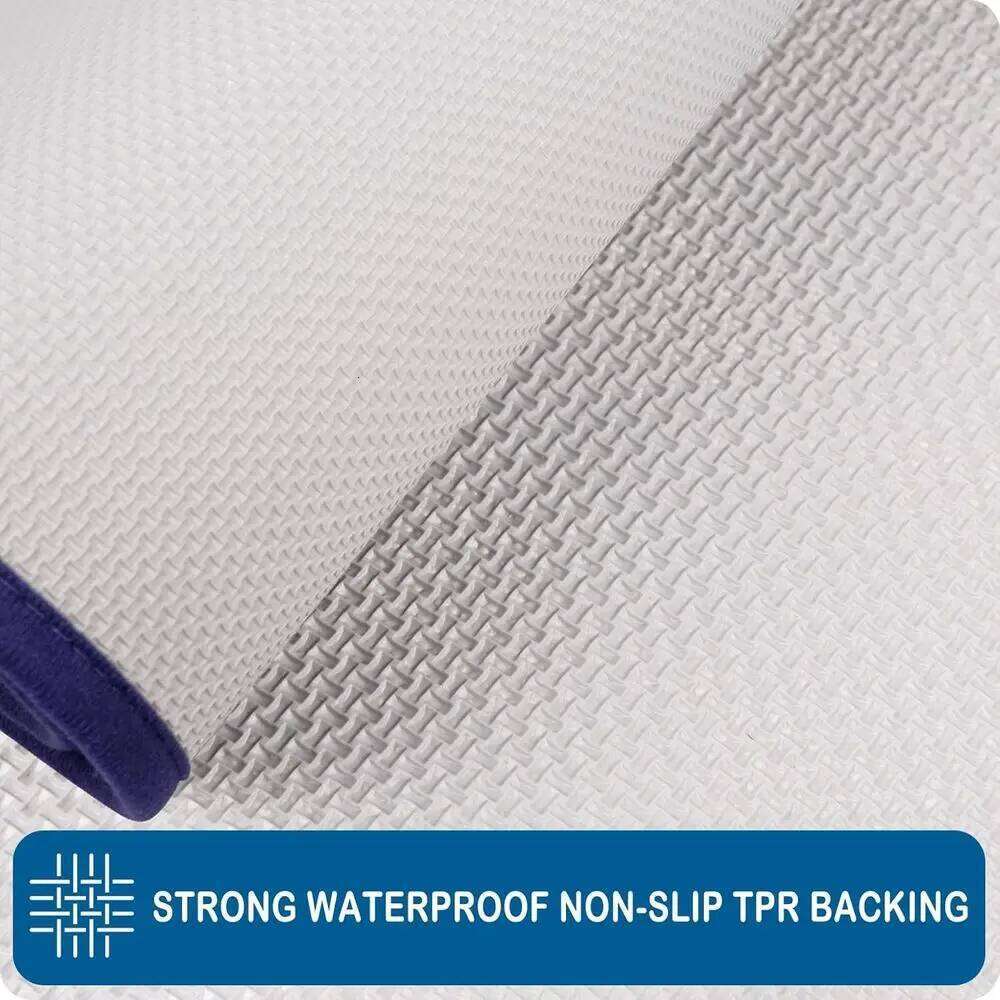 24x59 Inch Washable Non-Slip Kitchen Runner, Absorbent Soft Rug for Hallway, Laundry, Navy Blue W260226