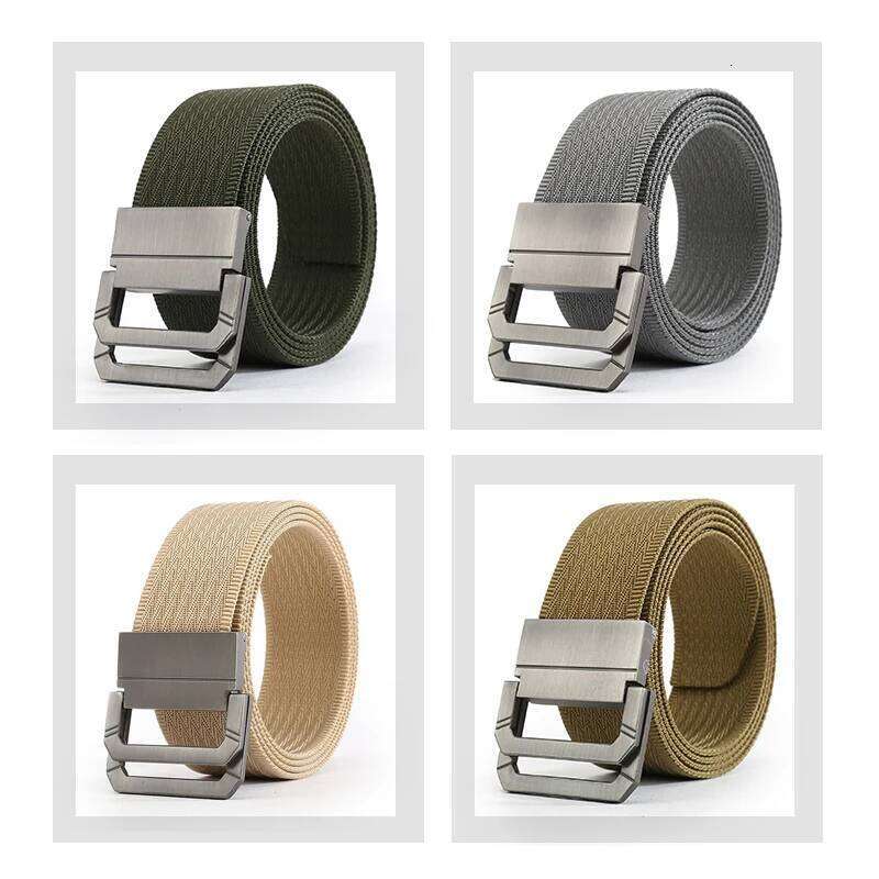 Maikun Nylon Belts for Men Army Tactical Men's Double Rappelling Buckle Belt Y260225