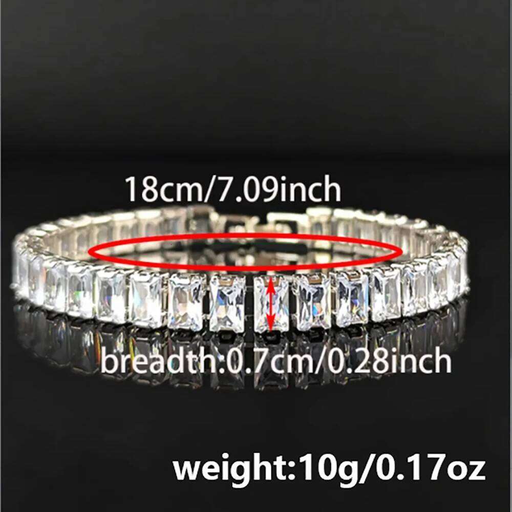 2025 New Arrival Fashion Luxury Silver Color Bracelet Bangle for Women Valentine's Day Gift Jewelry Wholesale S8257 Z260225