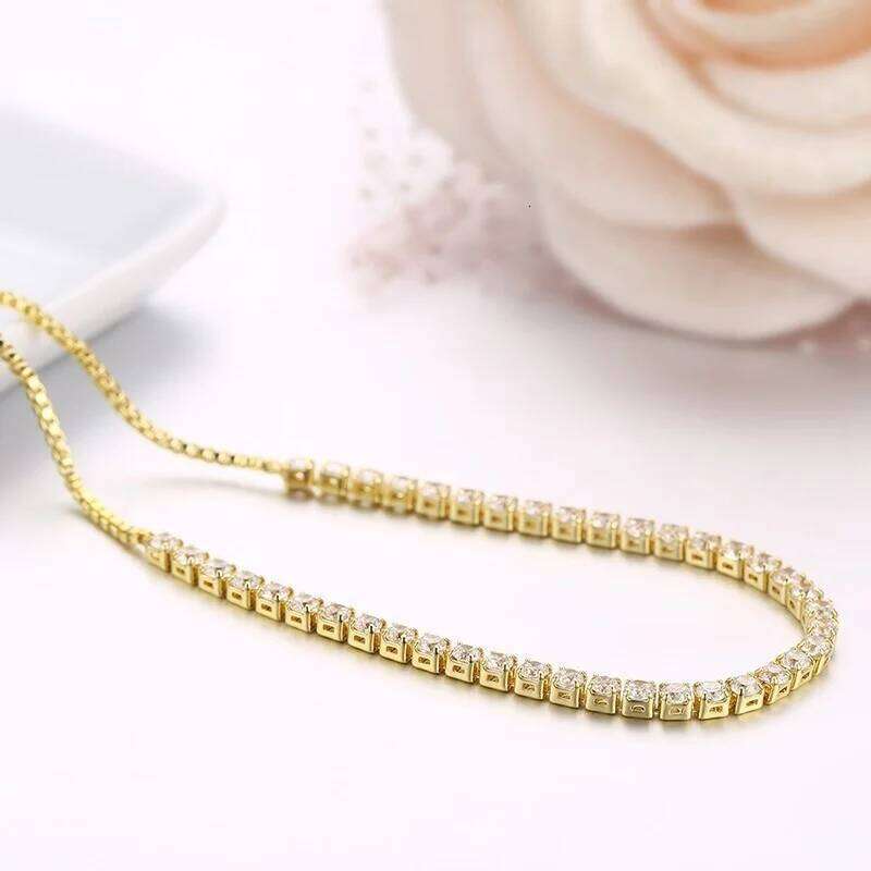 Thin CZ Stone Tennis Bracelets For Women Girl Gold Color Jewelry Pulseras Adjustable Charm Bracelete Femme Bileklik Bransoletki Z260225
