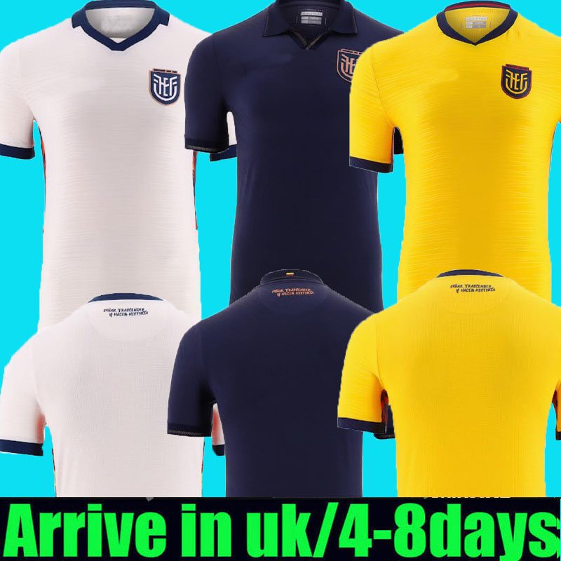 2026 Ecuador soccer jersey 26 27 Black Special Centenary Hincapie Paez MCAICEDO PACHO Home away third Football uniform fans version top