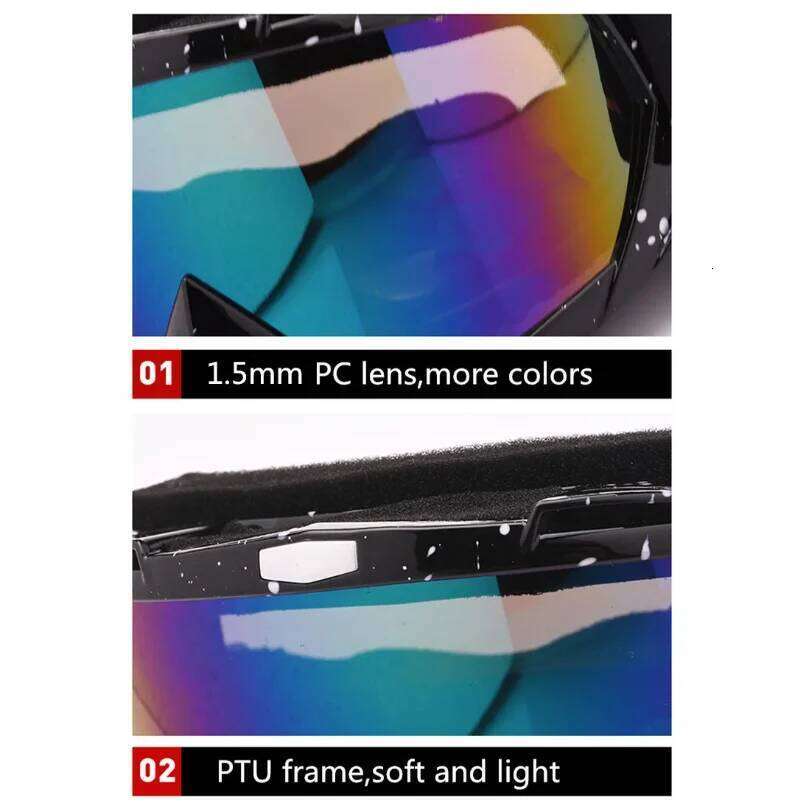 Mountaineering and skiing Goggles Cycling MX Off-Road Ski Sport ATV Dirt Racing Glasses For Fox Motocross Eyewear Protection Z260225