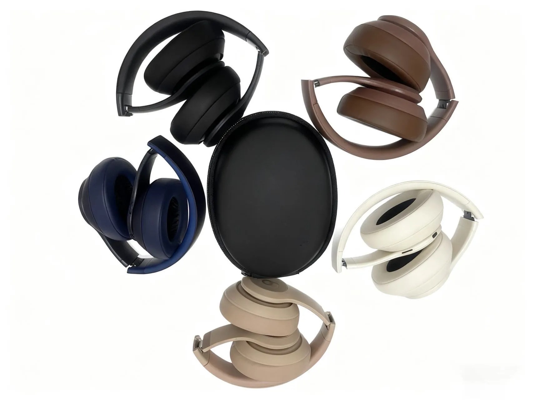 Recommend products For Bluetooth Wireless Headphones PU Headset Protective Bag Card Radio Call Wireless Earphone