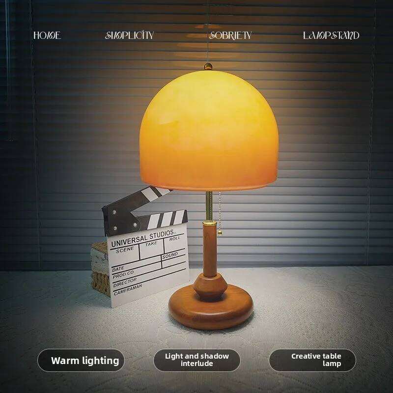 Retro Creative Decoration Antique Bedroom Romantic Bedside Living Room Study Nordic Desk Lamp Light Luxury High-end Gift H260225