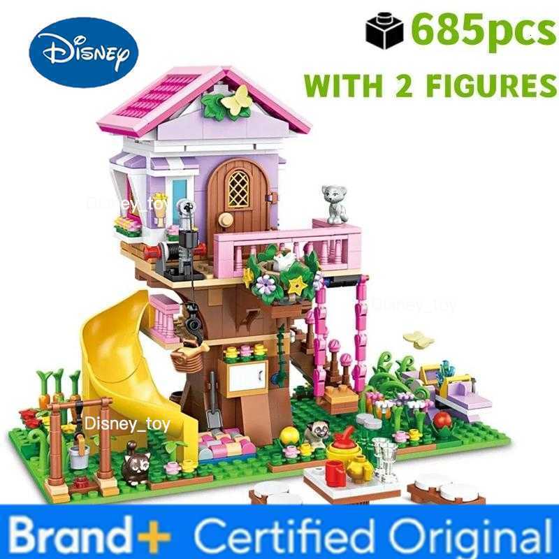 685pcs Building Blocks Friendship Tree House Villa Castle Classic Friend Girls Model Figures Toy for Kids Birthday Gift H260226