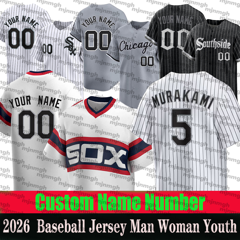 Chicagocity White Soxs jersey Luis Robert Jr. Andrew Benintendi Lenyn Sosa Michael A. Taylor #30 Julks customized Baseball Jerseys
