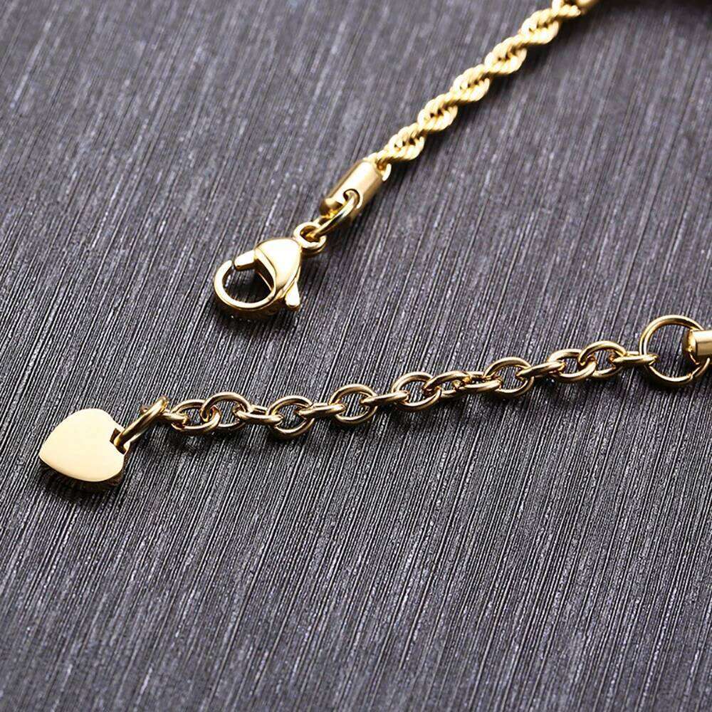 VQYSKO Personalized Name Identity Braided Bracelet For Men Women Always Believe Yourself Graduation Custom Gift Z260225