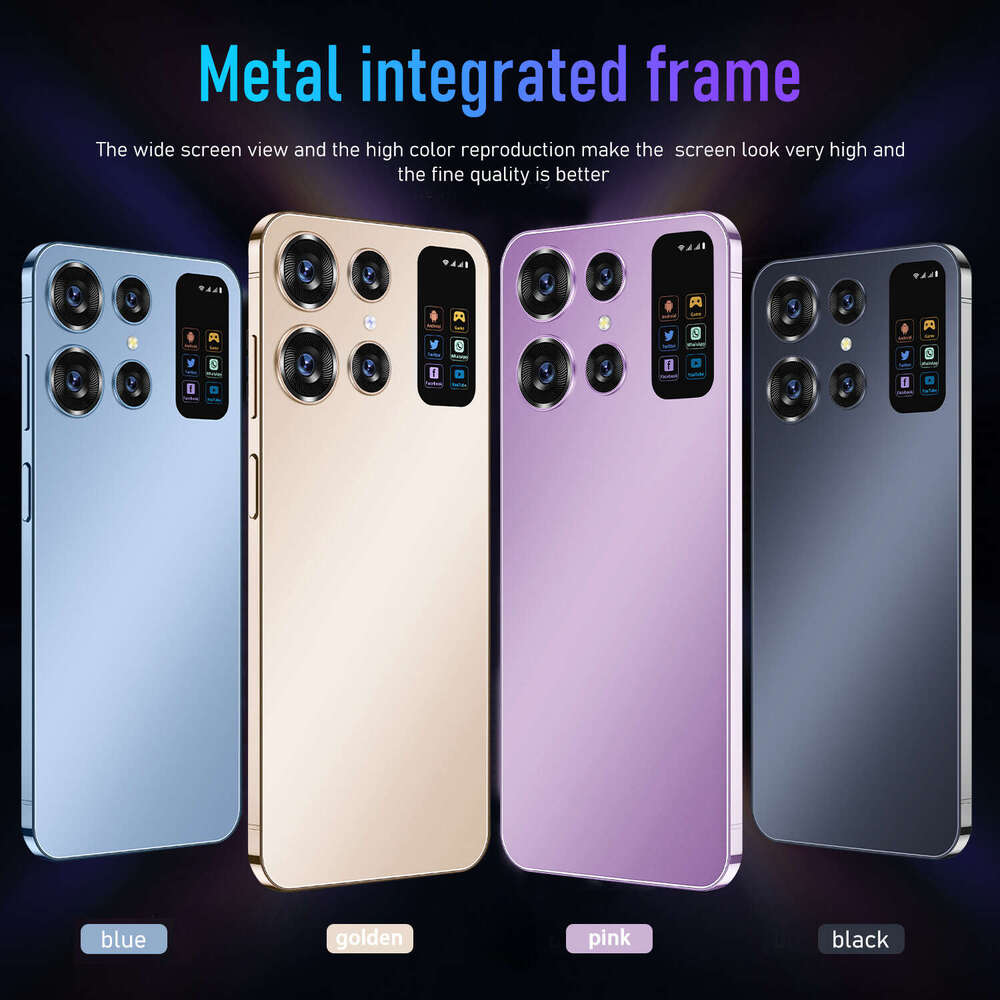 Well-known Brand S Super Cross-Border Smart Android Mobile Phone Inch Perforated HD Screen T Foreign Trade Wholesale Hot Model CKS